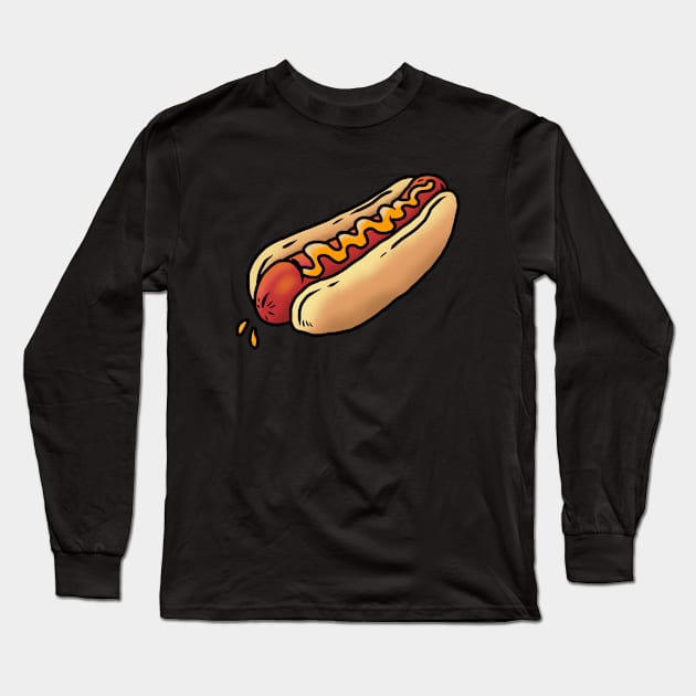 FAST FOOD DESIGN Long Sleeve T-Shirt by Tee Trends